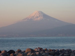 今日の富士山（戸田港）