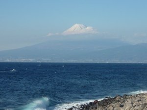 今日の富士山（戸田港）