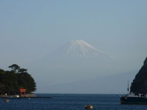 今日の富士山（戸田港）