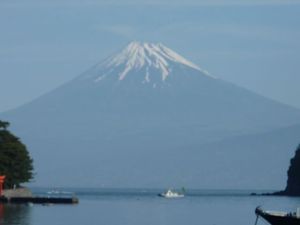 今日の富士山（戸田港）