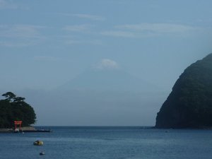 今日の富士山（戸田港）