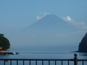 今日の富士山（戸田港）