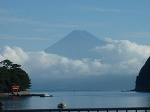 今日の富士山（戸田港）