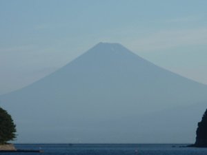 今日の富士山（戸田港）