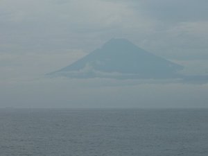 今日の富士山（戸田港）