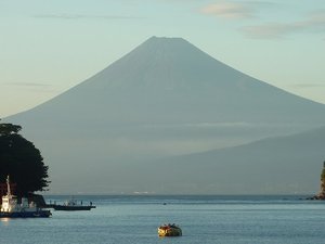 今日の富士山（戸田港）