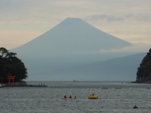 今日の富士山（戸田港）