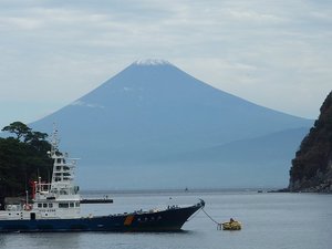 今日の富士山（戸田港）