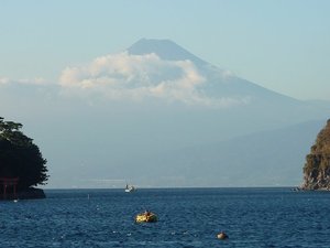 今日の富士山（戸田港）