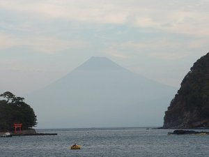 今日の富士山（戸田港）