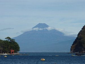 今日の富士山（戸田港）