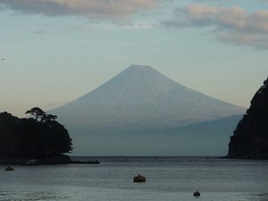 今日の富士山（戸田港）