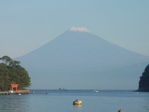 今日の富士山（戸田港）
