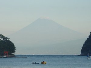 今日の富士山（戸田港）