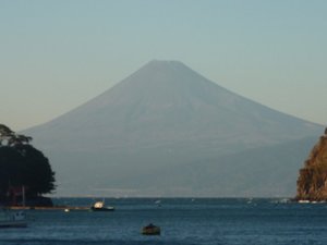 今日の富士山（戸田港）