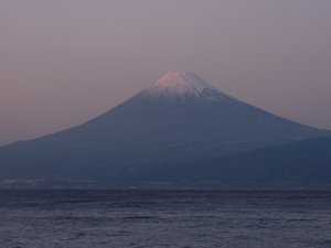 今日の富士山（戸田港）