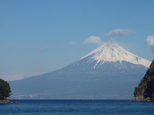 今日の富士山（戸田港）