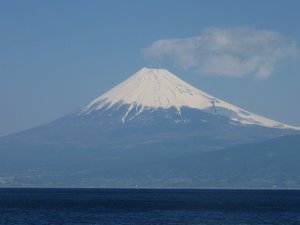 今日の富士山（戸田港）