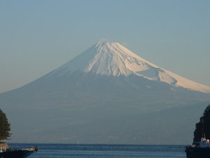 今日の富士山（戸田港）