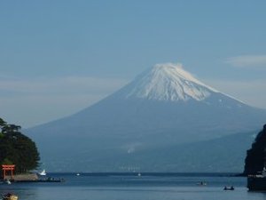 今日の富士山（戸田港）