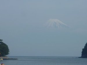 今日の富士山（戸田港）