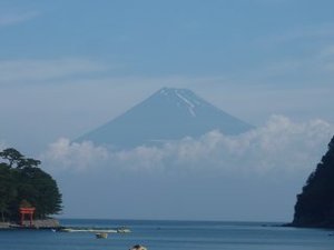 今日の富士山（戸田港）