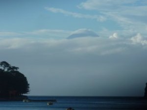 今日の富士山(戸田港）