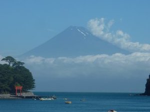 今日の富士山（戸田港）