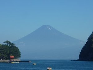 今日の富士山（戸田港）