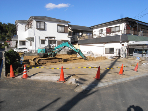 レベル差をいかした2世帯住宅Vol.03 IY邸新築工事