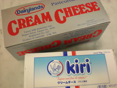 クリームチーズ～＾＾；
