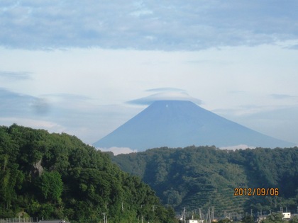 狩野川早朝のウオーキング