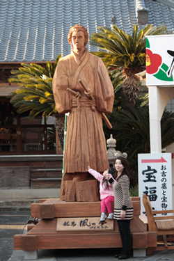 龍馬伝　宝福寺（龍馬像）