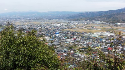 守山展望台からの田方平野