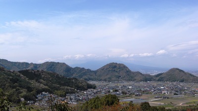 守山展望台からの田方平野