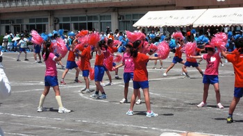 孫娘の運動会