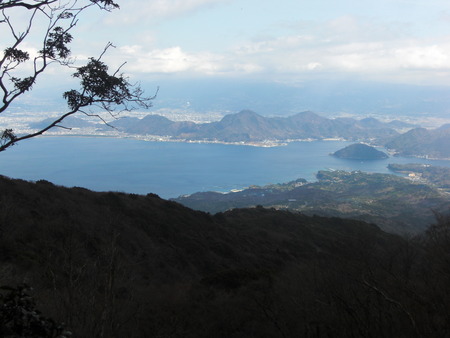 金冠山と真城峠登山