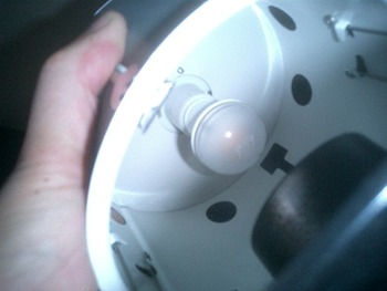 LED電球に交換した