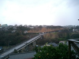 今日は雨です。