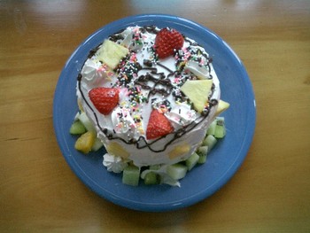 ケーキ作り
