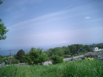 熱川で