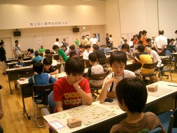 三島市の将棋大会に行く
