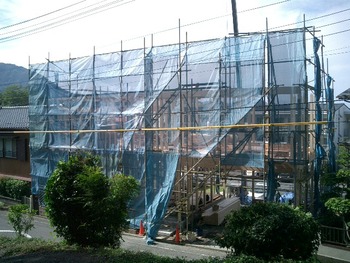 Sa邸いよいよ建て方