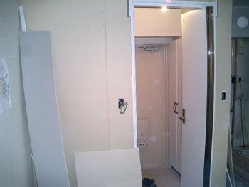 Sa邸吹付け完了した