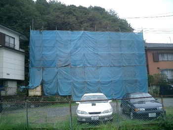 Na邸は外構工事に