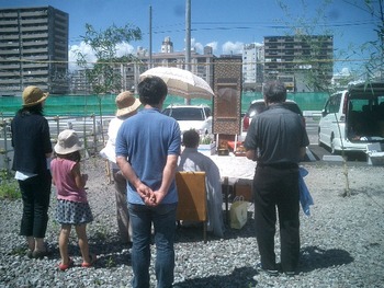 Y邸の地鎮祭