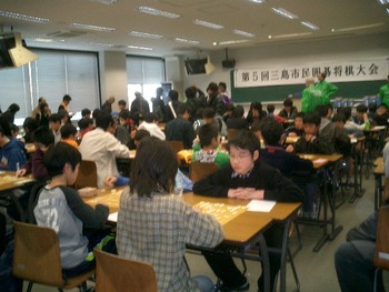 三島市民囲碁将棋大会へ