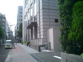 都市計画書類を出しに横浜へ