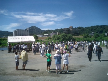 防災訓練だった。