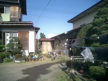 OB施主のI邸に打ち合わせに